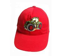 Zintgraf Jungen Base Cap - Baseball Kappe Traktor Stickerei (rot)
