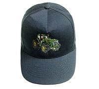 Zintgraf Jungen Cap Baseball Kappe Traktor Stickerei Grüner Trecker (dunkelblau)