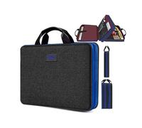 ZINZ 15 15.6 16 Zoll Laptop-Hülle Sleeve, Erweiterbare Notebook-Handtasche mit Mehreren Taschen Kompatibel mit MacBook Pro 16" M4/M3/M2/M1, MacBook Air/Pro 15" und 15-16 Zoll Notebooks,B03BL01