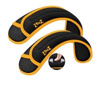 ZINZ 2-Pack Universal-Schulterpolster mit ultradickem Kissen für Taschen, Gepäck, Umhängetaschen, außerdem lang, rutschfest und atmungsaktiv，Schwarz Gelb