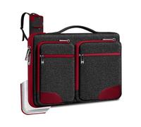 ZINZ 360-Grad-Schutz Laptoptasche 15" 15,6" 16" Sleeve, Wasserabweisende Handtasche mit Trägern, Kompatibel mit MacBook Neo Pro Air 16"/15", XPS 16 und den meisten 15"-15,6"-16" Notebooks,B01RD02