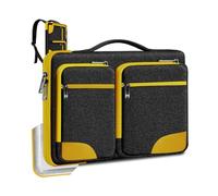 ZINZ 360-Grad-Schutz Laptoptasche 15" 15,6" 16" Sleeve, Wasserabweisende Handtasche mit Trägern, Kompatibel mit MacBook Neo Pro Air 16"/15", XPS 16 und den meisten 15"-15,6"-16" Notebooks,B01YL02