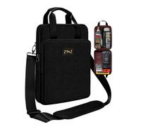 ZINZ Laptop Hülle 12,9 13 Schultertasche, Erweiterbare Handtasche mit Wertsachenfach, Kompatibel mit MacBook Air/Pro/Neo 13" M5/M4/M3/M2/M1, iPad 12,9/13/11, Wasserabweisend & Stoßfest,B02K01