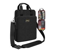 ZINZ Laptop Hülle 12,9 13 Schultertasche, Erweiterbare Handtasche mit Wertsachenfach, Kompatibel mit MacBook Air/Pro/Neo 13" M5/M4/M3/M2/M1, iPad 12,9/13/11, Wasserabweisend & Stoßfest,B02K07