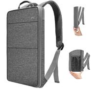 ZINZ Schlank & Erweiterbar 13.5 Zoll Laptop Rucksack Schulrucksack Reiserucksack Kompatibel mit Allen Modellen des MacBook Air/Pro 13-14" und den meisten 13-14" Notebooks,G01Y01