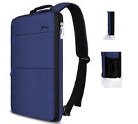 ZINZ Schlanker & Erweiterbarer Laptop-Rucksack 15 15,6 16 Zoll,B01L01 | Kompatibel mit MacBook Pro 16"/15", Dell XPS 15/16 & Den Meisten 15-16" Notebooks, Wasserabweisender Tagesrucksack