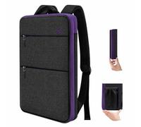 ZINZ Schlanker & Erweiterbarer Laptop-Rucksack 15 15,6 16 Zoll,B01PU01 | Kompatibel mit MacBook Pro 16"/15", Dell XPS 15/16 & Den Meisten 15-16" Notebooks, Wasserabweisender Tagesrucksack