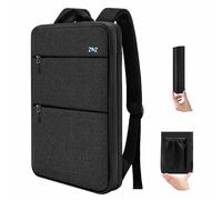ZINZ Schlanker & Erweiterbarer Laptop-Rucksack 15 15,6 16 Zoll,B05K01 | Kompatibel mit MacBook Pro 16"/15", Dell XPS 15/16 & Den Meisten 15-16" Notebooks, Wasserabweisender Tagesrucksack