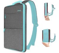 ZINZ Schlanker & Erweiterbarer Laptop-Rucksack 15 15,6 16 Zoll,LG01Y02 | Kompatibel mit MacBook Pro 16"/15", Dell XPS 15/16 & Den Meisten 15-16" Notebooks, Wasserabweisender Tagesrucksack