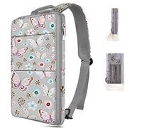 ZINZ Schlanker und Erweiterbarer Laptop Rucksack mit 15, 15,6 16 Zoll Hülle, Spritzwassergeschützte Notebook Tasche für die meisten 14-16 Zoll MacBooks, Surface, Dell, HP, Lenovo, Asus PC,P01A01