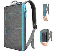 ZINZ Schlanker und Erweiterbarer Laptop Rucksack mit 15, 15,6 16 Zoll Hülle, Spritzwassergeschützte Notebook Tasche für die meisten 14-16 Zoll MacBooks, Surface, Dell, HP, Lenovo, Asus PC,LG01Y02
