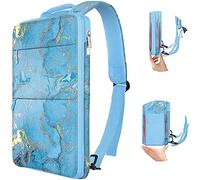 ZINZ Schlanker und Erweiterbarer Laptop Rucksack mit 15, 15,6 16 Zoll Hülle, Spritzwassergeschützte Notebook Tasche für die meisten 14-16 Zoll MacBooks, Surface, Dell, HP, Lenovo, Asus PC,B01M01