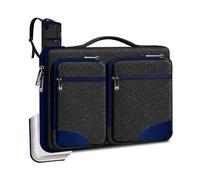 ZINZ Ultraschlanke Laptoptasche 17 17.3 Zoll Hülle 360° schützende PC-Aktentasche für Pendler und Geschäftsreisen,B01BL02