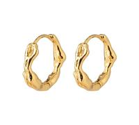 ZION recycelte kleine Hoops (Gold)