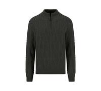 Fynch-Hatton Halbzippullover Troyer 1609614 – Zopfmuster, Soft Knit Cable RWS, XXL