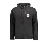 Zip-up Hoodie mit gesticktem Logo XL