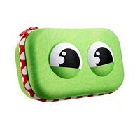 ZIPIT Wildlings Federmäppchen für Jungen, Großes Mäppchen für die Schule, Organizer-Etui für Kinder, Federmappe Grün