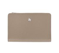 Zippo Geldbörse - Leder - Taupe - Edles Portemonnaie für Damen - Portmonee mit RFID-Schutz - Ideal für Münzen, Karten und Scheine