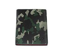 Zippo Kartenetui - Leder - Camouflage Grün - Kreditkartenetui für Damen und Herren - 6 Kartenfächer, 2 Einschubfächer, 1 Ausweisfach