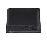 Zippo Kartenetui - Nappaleder - Schwarz - Kreditkartenetui für Damen und Herren - 4 Kartenfächer, 1 Einschubfach, 1 Münzfach, 1 Ausweisfach