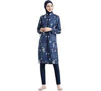 ziyimaoyi Islamische Badeanzug Bademode in voller Länge Muslimische Badeanzüge Muslimische Bademode mit Hijab Burkini Konservative Badeanzüge