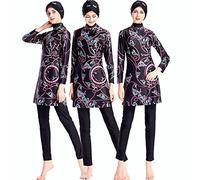 ziyimaoyi Muslimische Damen-Bademode, islamischer Badeanzug für Damen, Hijab-Bademode, volle Abdeckung, muslimische Strandmode, Badeanzug