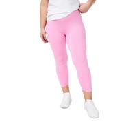 Zizzi Capri 3/4-Leggings Damen große Größen, Viskose, Basic | Basic Capri-Leggings in 3/4-Länge aus weicher Viskose für Damen und Frauen: bequem, auch in großen Größen