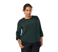 Zizzi Damen Große Größen Bluse Lange Ärmel Glitzer Muster Größe Gr XL Scarab w. Scarab L.