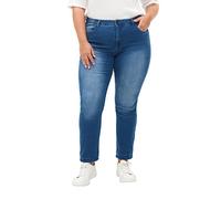 Zizzi Damen Große Größen Emily Jeans Slim Fit Normale Taillenhöhe Gr Gr 48/82 cm Light Blue