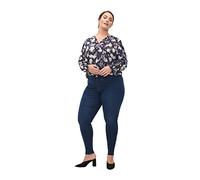 Zizzi Damen Große Größen Jeggings Baumwolle Stretch, Skinny Fit Hose für Frauen im Plus Size