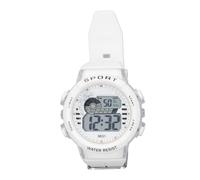 ZJchao 50 M wasserdichte Digitale Kinderuhr für 17 Jahre weiß