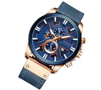 ZJchao 8346 Luxury Business Quartz -Bewegung Männer mit Lumious Händen, Chronograph Large Face Sports Armbanduhr für Männliche, Klassische Designkalenderuhr (2)