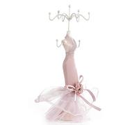 ZJchao Schmuckständer Puppe Mit Kleid Schmuckständer, Prinzessin Kleid Halskette Schmuckständer Halter Dame Modell Kleid Schuhe Mit Kreative Ohrring Anhänger Halskette Armband Ring Schmuc