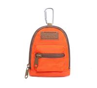Zktfyshk Modische Handtasche, tragbare Herren-Outdoor-Sport-Hüfttasche mit Münzgeldbörse und Schlüsselhalter, multifunktionale Aufbewahrungstaschen, Farbe: Orange, Size reference picture