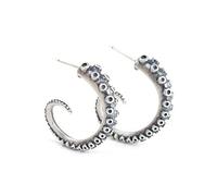ZLING 925 Sterling Silber Octopus Tentakel Ohrstecker Für Männer Frauen Punk Gothic Ohrstecker 925 Silber Ohr Piercing Schmuck