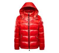 ZLXHFFH Warme gesteppte Padded Shiny Puffer Blase Thick-Mantel, Metallisch glänzende, ultraleichte Stehkragen Jacke Winter