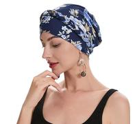 ZLYC Damen Chemo Kopfbedeckung Turban Headwrap Beanie Strickmützen | Afrikanischer Damen Turban