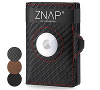 Slimpuro Geldbörse »ZNAP Airtag Wallet 8 Karten Münzfach 8 x 1,5 x 6 cm (BxHxT) RFID-Schutz« (1 x Slim Wallet;1 x Münzfach;1 x RFID-Shield Karte)