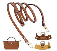 zoerbufan Schultergurt für Longchamp Tasche Damen, Einstellbarer Schulterriemen aus Leder für Minitaschen, Taschengurt Gurt Verlängerung (Breite 0,9cm)