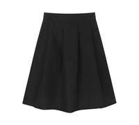 Zofedap Dirndlschürzen Einzeln Midi Damen mit Rüschen Baumwolle Dirndl Schürze Kurz Blümchen Bestickter Oktoberfest Lustig Vintage Apron Alternative Bekleidung - Schwarz Rosa Blau Rot Grün