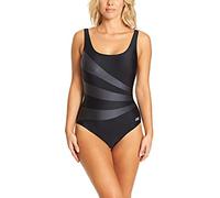 Zoggs Damen Sandon Scoopback Badeanzug, Schwarz, Gr. 46