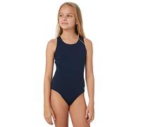 Zoggs Mädchen Cottesloe Sportback Badeanzug, Navy, 8-9 Jahre