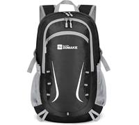 ZOMAKE Faltbarer Rucksack 35 L,Groß Leichter Rucksäcke Wasserdicht Wanderrucksack Packable Backpack für Damen Herren Outdoor Wandern(Schwarz)