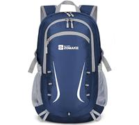ZOMAKE Faltbarer Rucksack 35L,Groß Leichter Rucksäcke Wasserdicht Wanderrucksack Packable Backpack für Damen Herren Outdoor Wandern(Marineblau)