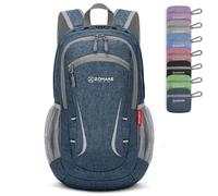 ZOMAKE Faltbarer Rucksack Klein Ultraleicht,Wanderrucksack 20L(Saphirblau) | Backpack Kompakt,Reißfestes Nylon,Wasserabweisend,Leichter Mini Daypack für Reise Wandern Outdoor Camping,Herren Damen Kinder