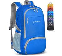 ZOMAKE Leicht Faltbarer Rucksack Packbare Backpacks 30 L,Kleiner Faltbar Wanderrucksack Wasserdicht für Damen Herren Outdoor Wandern (Dunkelblau)
