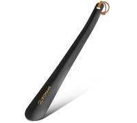 ZOMAKE Schuhanzieher lang Metall 30 cm Schwarz