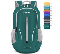 ZOMAKE Ultraleicht Faltbarer Rucksack Packbare Backpacks 25L,Kleiner Faltbar Wanderrucksack Wasserdicht für Damen Herren Outdoor Wandern(Dunkelgrün)