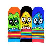 Zombie Füßlinge Oddsocks Socken in 39-46 im 3er Set - Strumpf