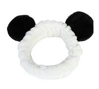 Zonster Netter Panda-Ohr-Stirnband Soft-elastische Haar-Band Pompons Für Dusche Make-up Gesicht Waschen